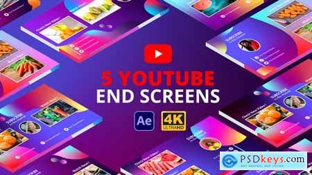 YouTube End Screens Vol.2 - After Effects 29148818