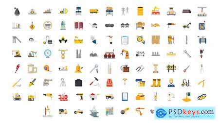 100 Construction & Industrial Icons 29150290