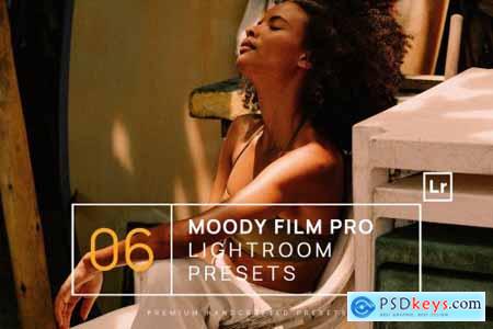 6 Moody Film Pro Lightroom Presets + Mobile