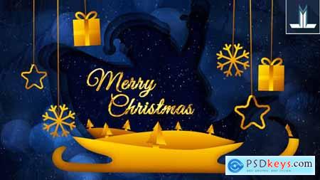 Merry Christmas Greeting Card 25216913