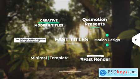 Creative and Clean Titles Package 29162029