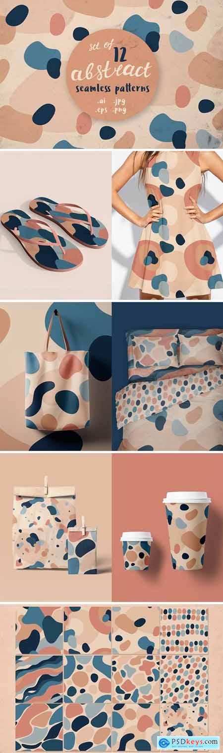 12 abstract seamless patterns 5005876