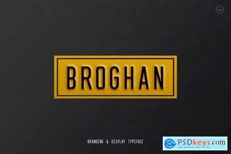 Broghan- Modern Typeface + WebFonts 5431501