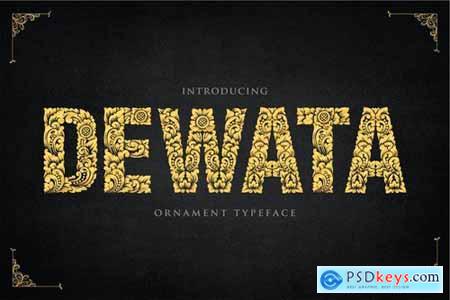 Dewata - Ornament Typeface