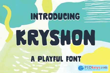 Kryshon - A Playful Font