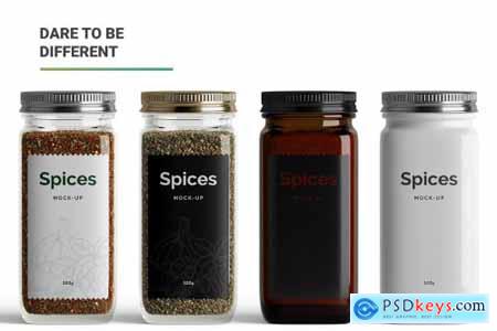 Spices Jar Mockup 5471675
