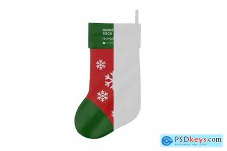Christmas Sock Mockup 5556191
