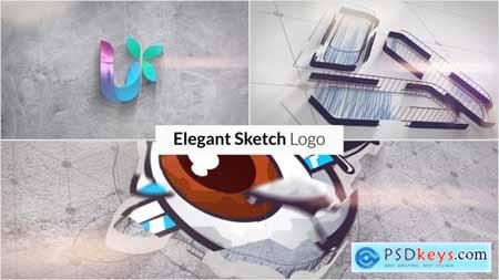 Elegant Sktech Logo Reveal 28728976