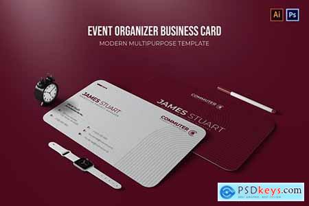 Event Organizer - Business Card