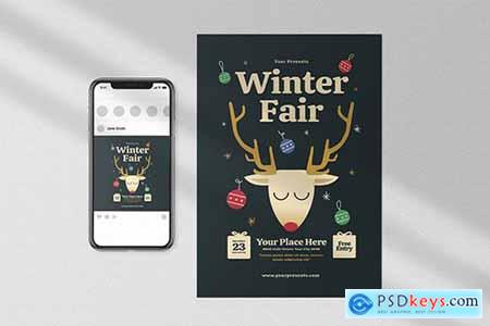 Winter Fair Flyer Set