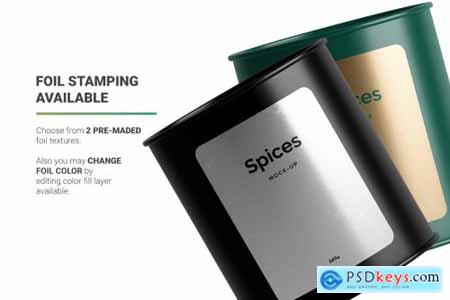 Spices Jar Mockup 5361264