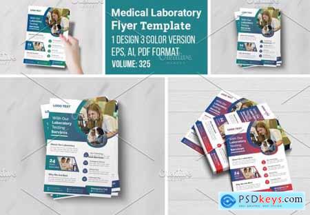 Medical Laboratory Flyer Template 5546564