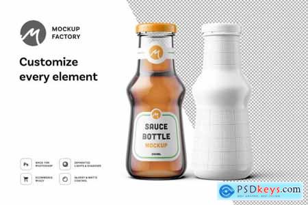 Sauce Bottle Mockup Vol.2 4545977