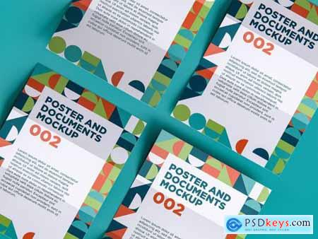 Poster And Documents Mockup 002