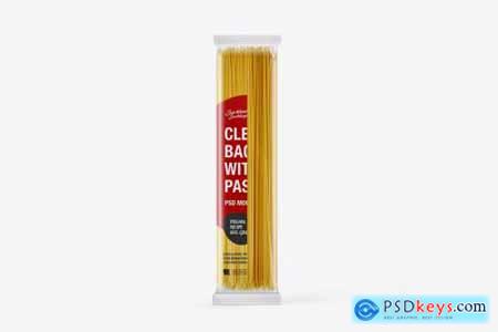 Download Creativemarket Clear Bag With Pasta Mockup 5558044