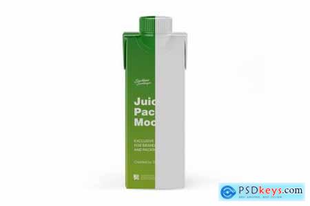 Juice Pack with Screw Cap Mockup 5558036