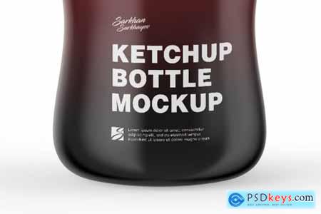250g Ketchup Bottle Mockup 5558019