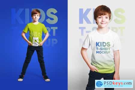 Mixed Kids T-Shirt Mockups 5336756