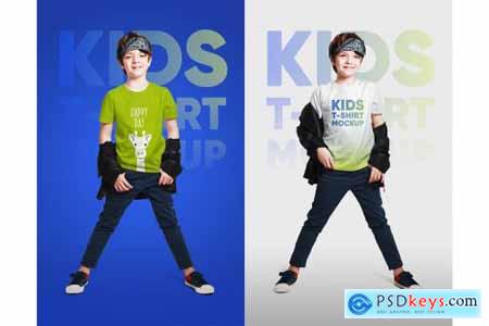 Kids Boy T-Shirt Mockups Vol2 Part-2 5336717