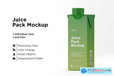 Juice Pack with Screw Cap Mockup 5558041