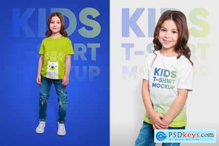 Mixed Kids T-Shirt Mockups 5336756
