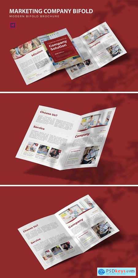 Marketing Company - Bifold Brochure
