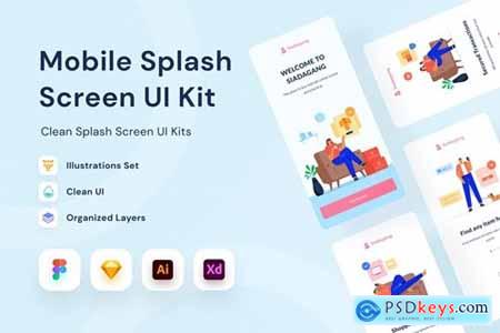Mobile Splash Screen Ui Kit