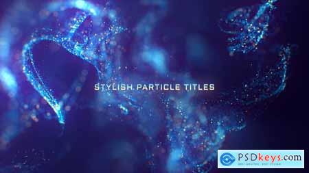 Stylish Particle Titles 28632894