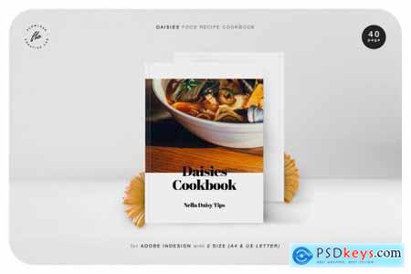 Daises Food Recipe Cookbook
