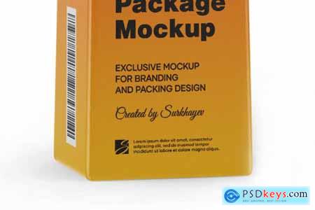CreativeMarket Carton Package With Plastic Cap 5558124