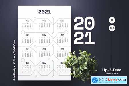 Calendar 2021 5HTKDJB