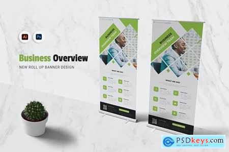 Business Overview Roll Up Banner