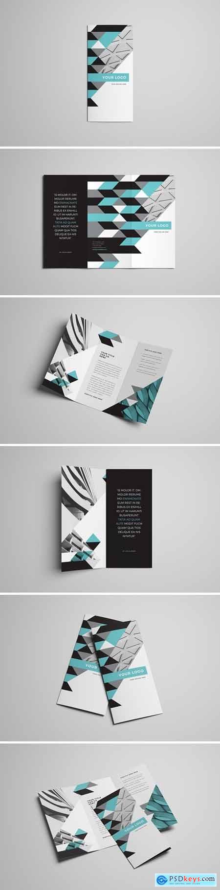 Clean Modern Business Trifold