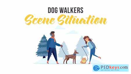 Dog walkers - Scene Situation 29246904