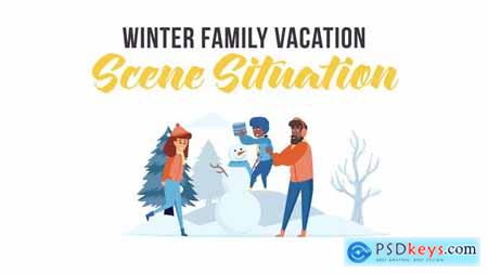 Winter family vacation - Scene Situation 29247051