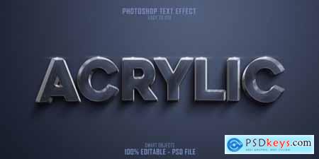 3d text style effect template