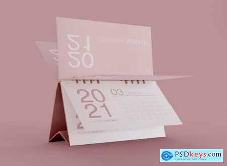 Calendar mockup - 20 PSD