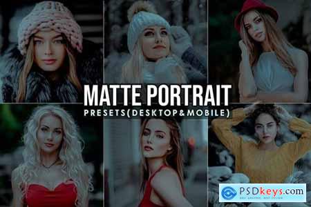 Matte Portrait Lightroom Presets