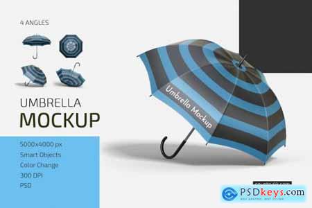 Umbrella Mockup Set 5600356