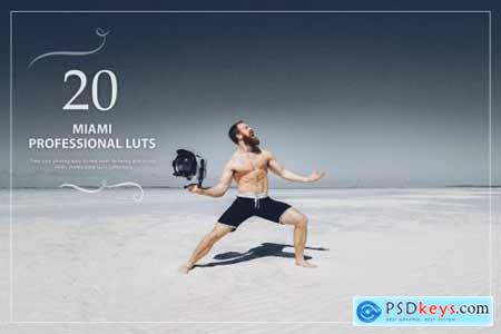 20 Miami LUTs Pack