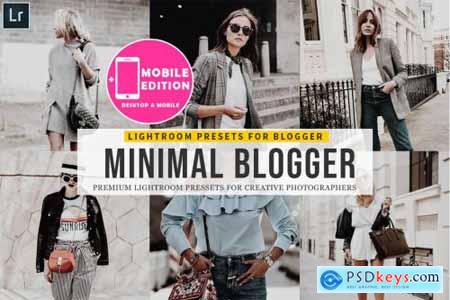 Minimal blogger Lightroom Presets
