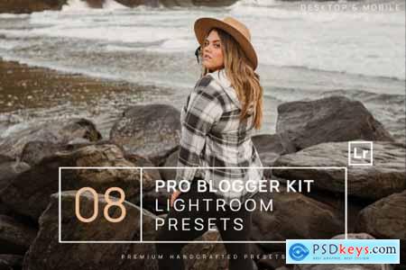 8 Pro Blogger Kit Lightroom Presets + Mobile