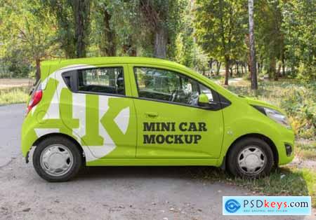 MINI Car Mockup