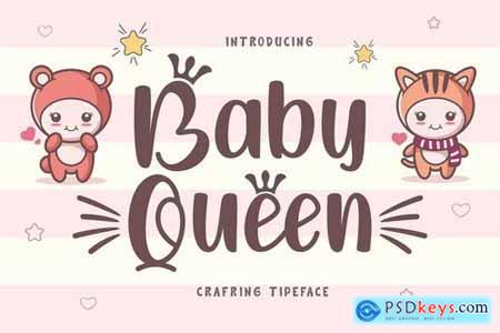 Baby Queen Display Font