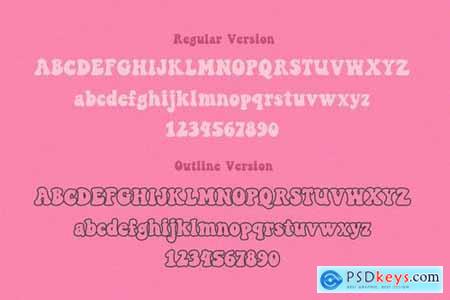 Peace and Love Font Duo