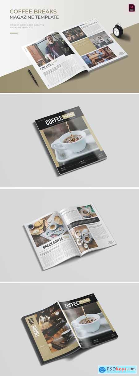 Coffee Breaks - Magazine Template