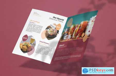 Asian Restaurant - Bifold Brochure