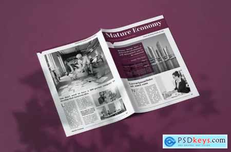 Mature Economy - Newsletter Template