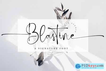 Blastine-Beautiful Signature Font