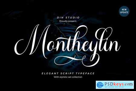 Montheylin-Calligraphy Font